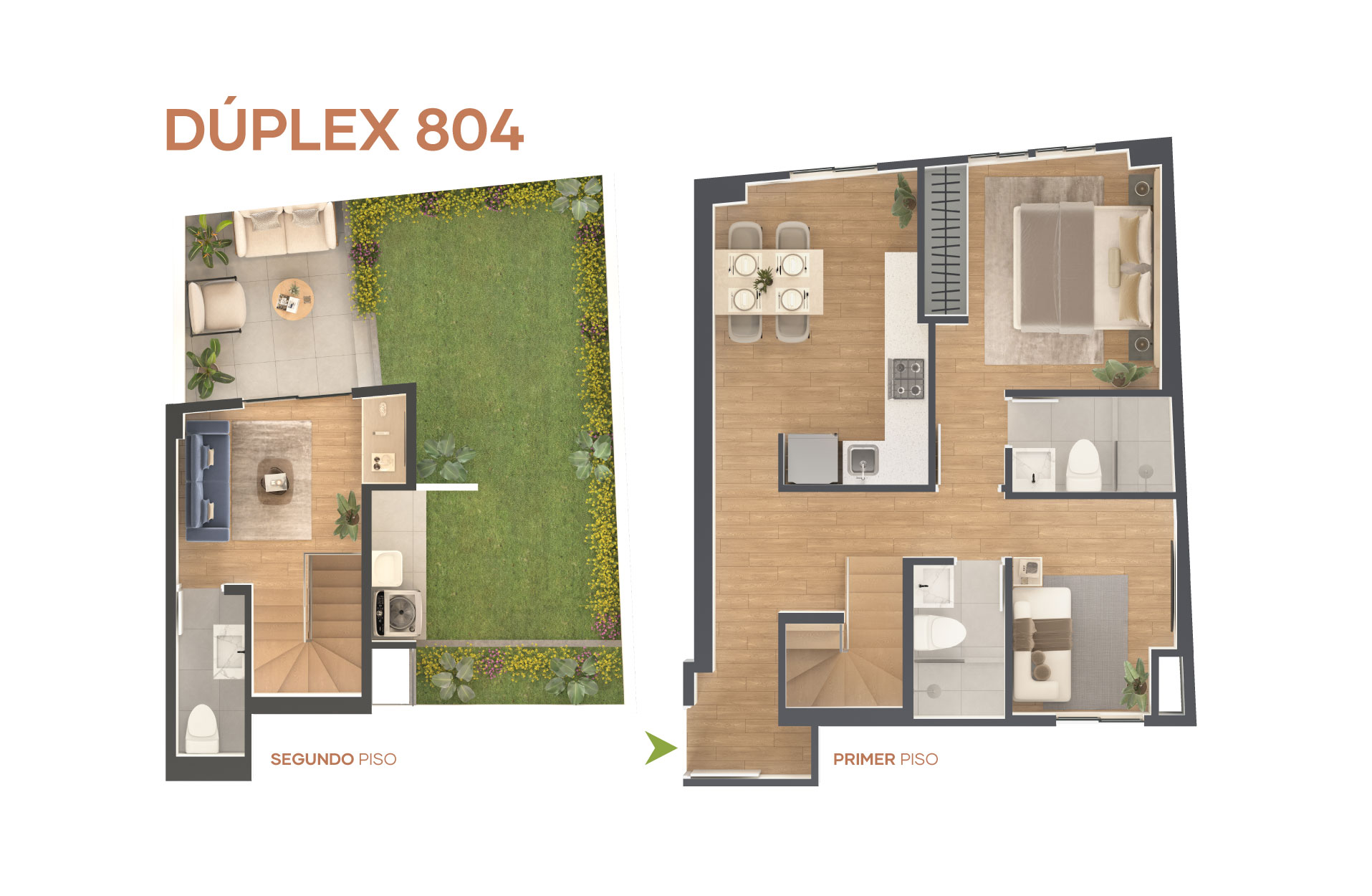 Duplex de 3 dormitorios en San Isidro
